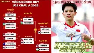 U23 Việt Nam v&agrave; h&agrave;nh tr&igrave;nh tới chung kết U23 ch&acirc;u &Aacute; 2026 &ndash; Kịch bản trong mơ đang mở ra?