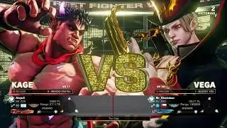 Mr_Shotokan (Vega) vs Kage (AlejoX) Street Fighter V
