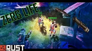 RUST | ZERG LIFE (ONLINE RAIDS) + GOING DEEP FOR SULFUR