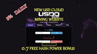 USDO ONLINE | new cloud mining | Free Hash power