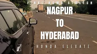 Nagpur to Hyderabad | Scenic MH&ndash;TG Drive | Honda Elevate Dashcam Journey | 24 Oct 2025
