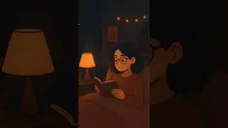 Lost in pages, found in beats 🌙🎶 #LoFiNights