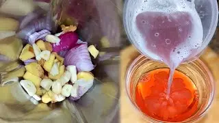 Use This Ginger Onion and Garlic Shampoo To Guarantee Hair Growth