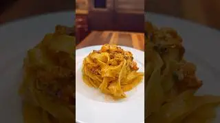 Лучший рецепт пасты с консервированным лососем 🍝 #еда #гурман #шорты