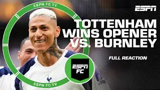 Spurs vs. Burnley Reaction + Eberechi Eze linked to Tottenham 👀 | ESPN FC