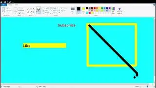 Basis in MS PAINT:- Cutting the Shape, Using 2 At a Time