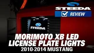 2010-2014 Mustang Morimoto XB LED License Plate Lights | Steeda Review & Install