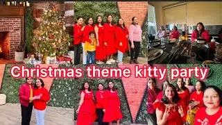 Christmas theme kitty party | Christmas Party Ideas |  games ideas | venue and outfit ideas