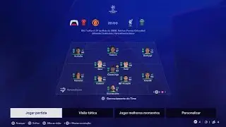 EAFC 26 - Manchester Utd x Liverpool - UEFA Champions League Final - Career mode - PS5
