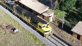 C507 and SSR101 shunt at Stockingbingal Drone footage Dec 2024