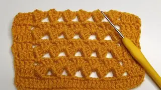 Amazing easy crochet pattern CROCHET BLANKET PATTERN FOR BEGNNIER
