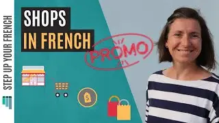 Shops in French | French vocabulary to shop around