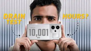 10,000 Mah real life battery drain test | Realme p4 power 5g
