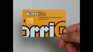 La carte KorriGo Services, la carte bretonne des déplacements et des services