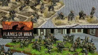 Flames of War Battle Report - US Paras vs Panzer Grenadiers Firestorm Arnhem