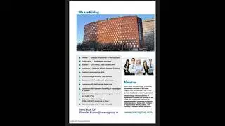 Naukri Software Programmer BIM Developer For Swecogroup C#, Python, Tekla, Revit #Naukri #Software