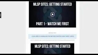 MLSP Sites   How to Access Your MLSP Sites Blog to Get Started
