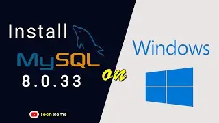 How to install MySQL server and workbench on Windows | MySQL