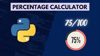 Calculate percentage in Python