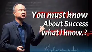 masayoshi son advice : that's you must know in your young age before you getting old