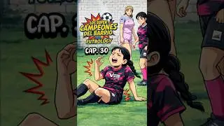 Los S&uacute;per Campeones del Barrio Cap. 30 Lev&aacute;ntate Oliver 🤕 #supercampeones #futbol #barrio #tsubasa