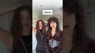 Aries vs Libra&rsquo;s be like.. #shorts #cutebad #aries #girlband #libra #besties #sagittarius #astrology