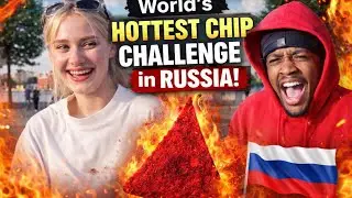 World's Hottest Chip Challenge in Russia REACTION 