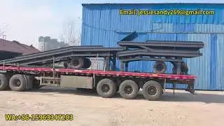 Movable platform for container loading,movable loading ramp,adjustable workingheight WA8615963347203