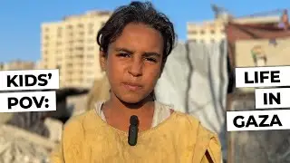 Interviews with Palestinian children in Gaza City: 'We can&rsquo;t find anything to eat&rsquo; | CBC Kids News