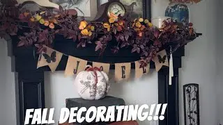 ***New Video***Fall Decorate With Me***9/18/25