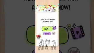 Brain Test: Tricky Puzzles Level 134 - Walktrough Solution #braintest #braintestsolution #games