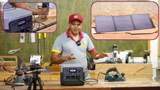 Chegou a Energia Infinita na Oficina - ECOFLOW RIVER 2 PRO + PAINEL SOLAR 160W é Sensacional