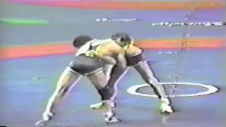 1986 World Cup: 68 kg Arsen Fadzayev (USSR) vs. Andre Metzger (USA)