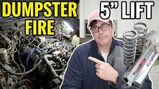 Range Rover Classic Big Lift &mdash; это пожарный контейнер Terrafirma Extreme Long Travel Install TF235
