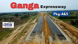 गंगा एक्सप्रेसवे : Pkg-4 & 5 Progress | Budaun to Shahjahanpur #detoxtraveller