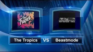 The Tropics vs Beastmode - Quarter Finals - Palm Beach Kickball Open 2018 #PBKO2018