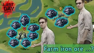 Day by day farming iron ore Easy,  last day on earth EXE | tips and trick ...? F2P Ep 17