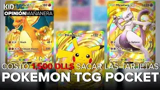Gastó 1,500 DÓLARES para conseguir todas las tarjetas de POKÉMON TCG POCKET - 22/11/2024