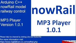 #113 Управление моделью железной дороги на Arduino C++ nowRail &mdash; Фоновый звук с использованием MP...