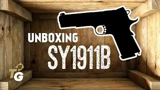 SY SY1911B Wood - Airsoft Replica Unboxing