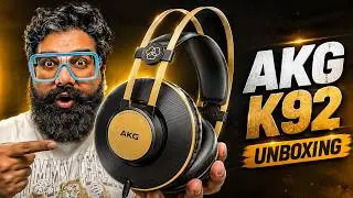AKG K92 Headphones Unboxing & First Look | Best Studio Headphones Under Budget
