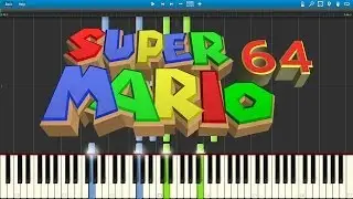 Bowsers Road - Super Mario 64 (Piano Cover) [Synthesia]