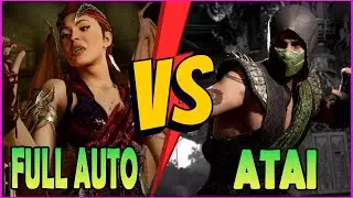 🔥MK1🔥FULLAUTO (NITARA) VS ATAI (REPTILE)🔥MORTAL KOMBAT 1🔥