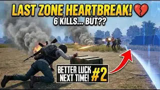 ​SO CLOSE! 💔 Last Zone Heartbreak with 6 Kills #BGMI #BGMI #LastZoneFight #MissedChickenDinner