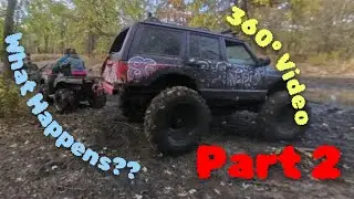 🔥 360&deg; Mud Riding Mayhem PART 2 | Deeper Holes, Bigger Sends 🚜💦 #atv #canam #automobile #fun