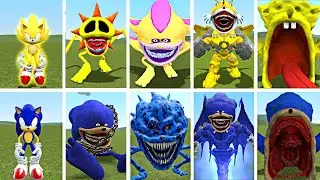 NEW EVOLUTION! CURSED SHIN SONIC.EXE vs GOD SUPER SONIC | SCARY TRANSFORMATION BATTLE in GARRY'S MOD