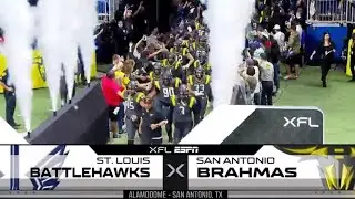 BattleHawks vs Brahmas Week 1 XFL On ESPN Intro/Theme | XFL 2023