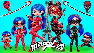 Miraculous Ladybug e Shadybug Stanno Crescendo! Lavoretti Fai-da-te Per Le LOL OMG Di LaLiLu