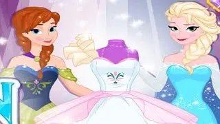 Frozen Disney Princess Design Your Frozen Elsa and Ariel Wedding Dress - Games for girls
