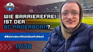Direkt am Spielfeld: So barrierefrei ist das Stadion vom SC Paderborn🫣♿️#BehindertNichtDenFußball